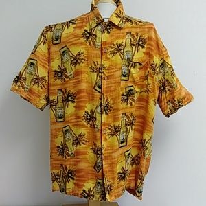 Hawaiian cocktail camp shirt Wrecked Lager